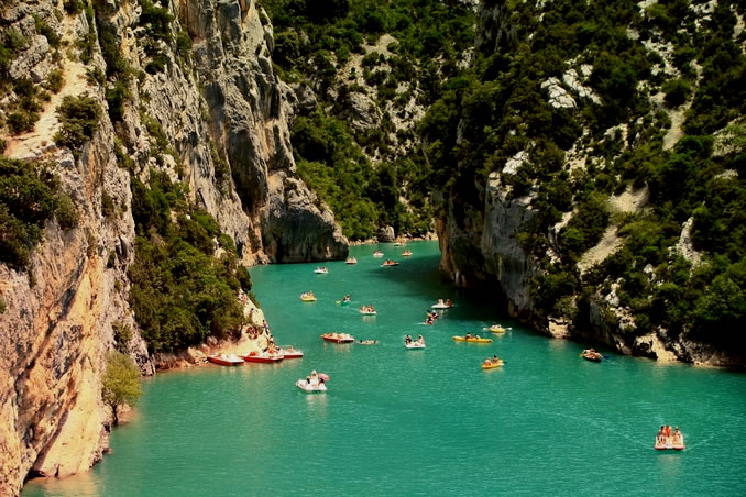 Activités ardèche du sud, gorges de l'Ardèche en canoe
